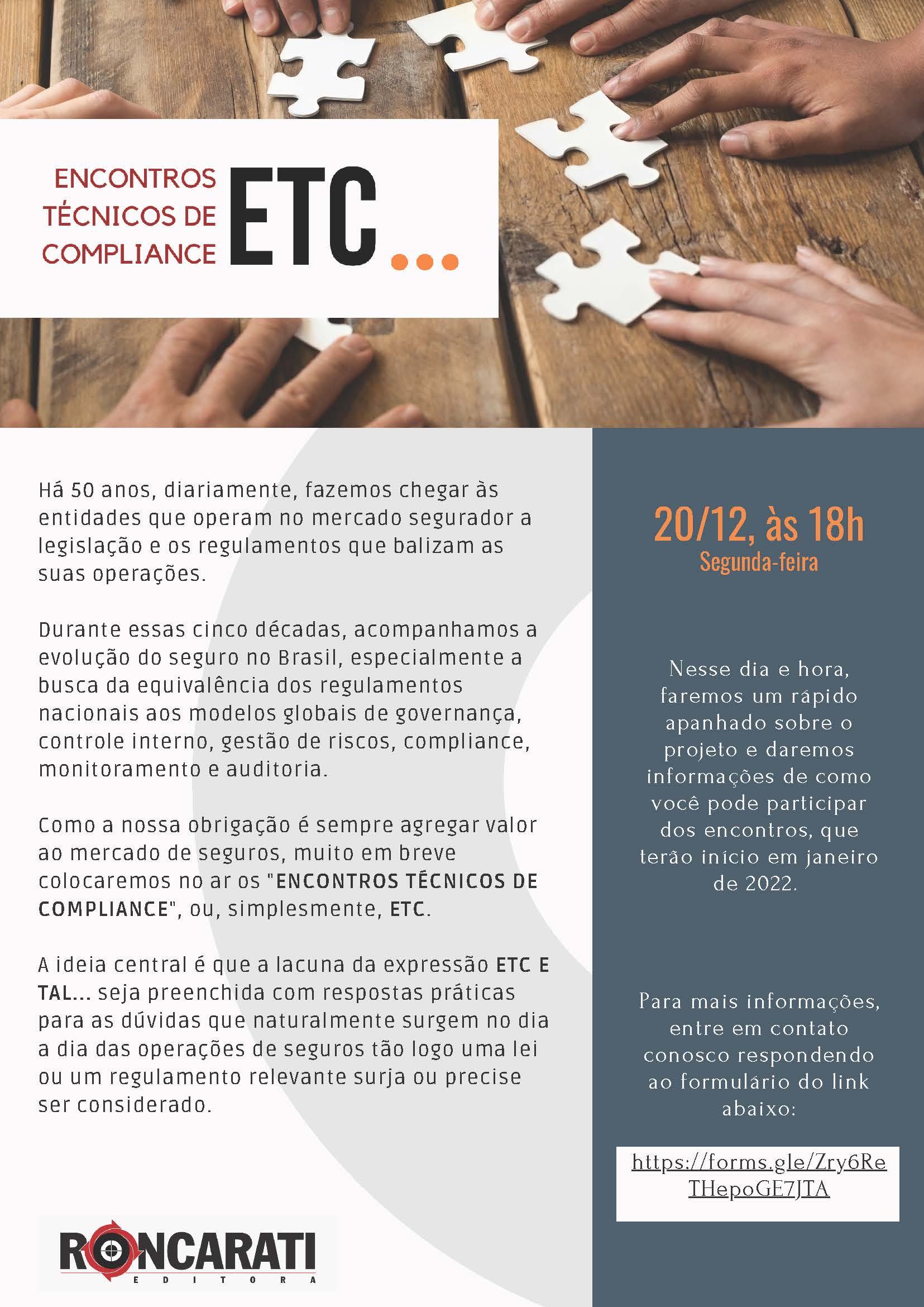 ECT - Comunicado 1 - Apresentacao do Projeto