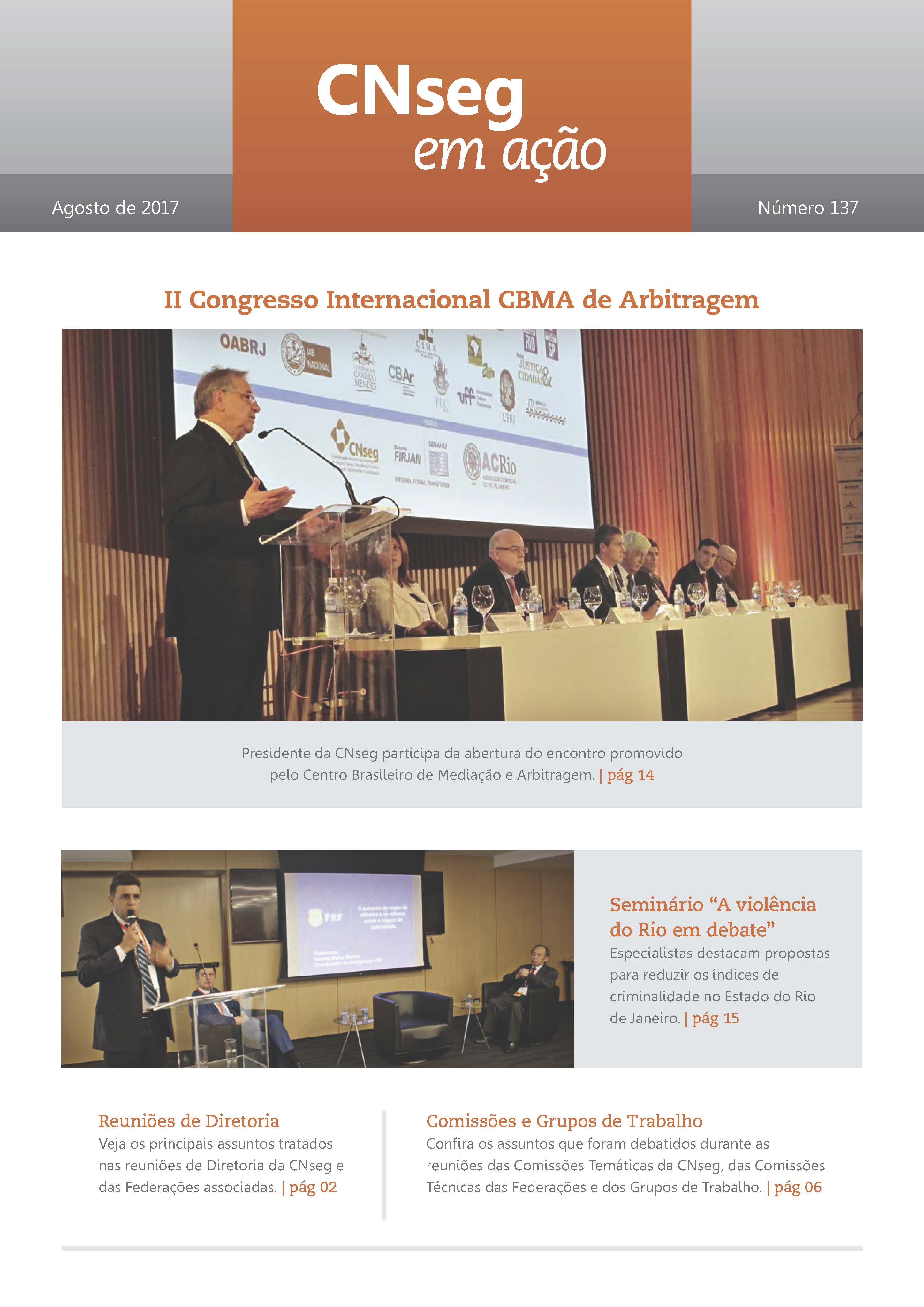 capa CNseg em acao agosto 2017