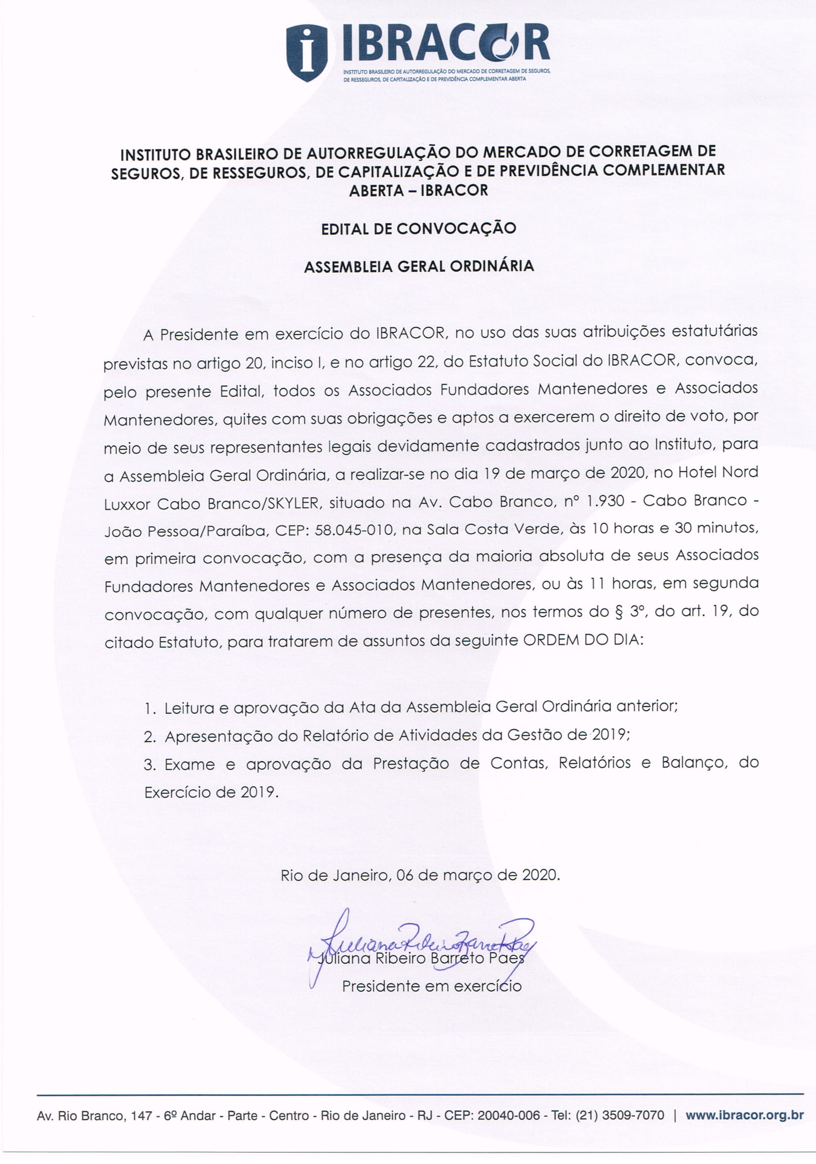 imagem ibracor 06032020