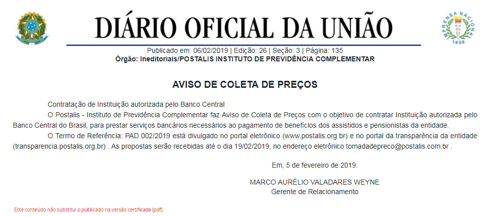 imagem postalis 06022019