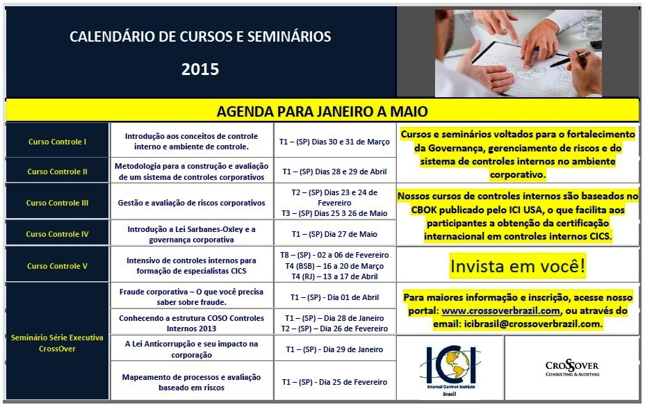 calendario 2015 crossover
