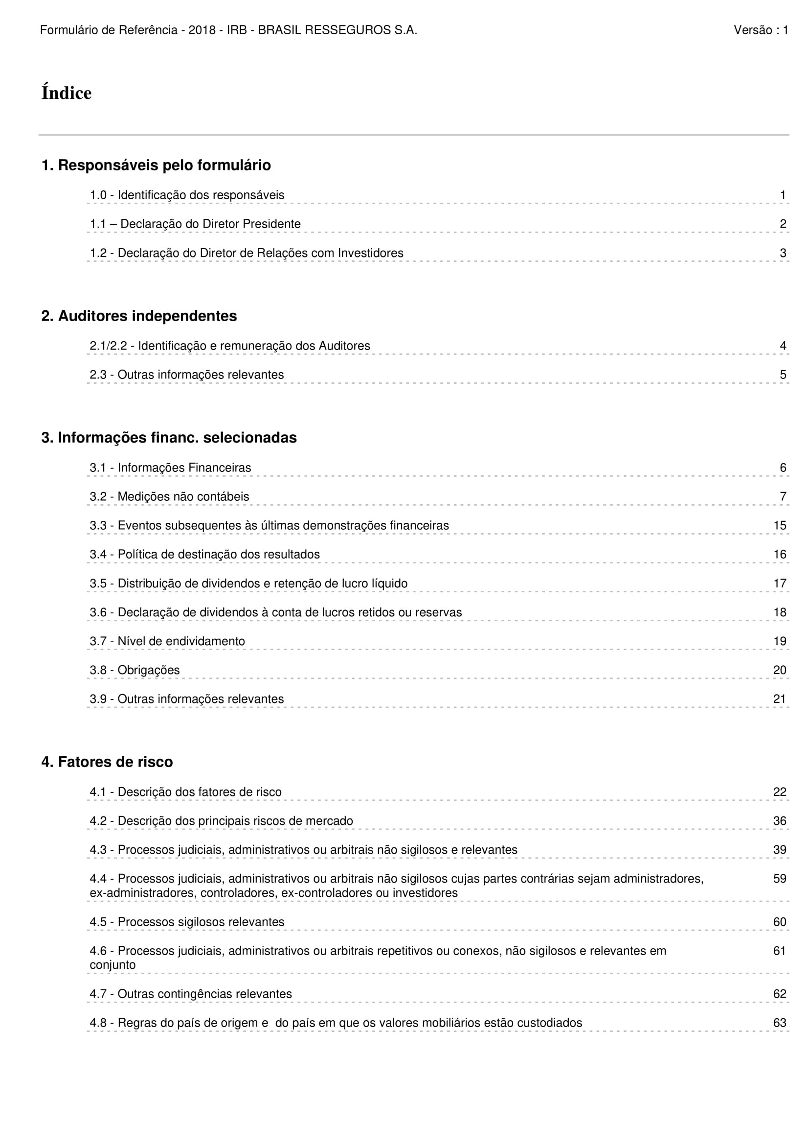 capa IRB formulario referencia 2018 v1