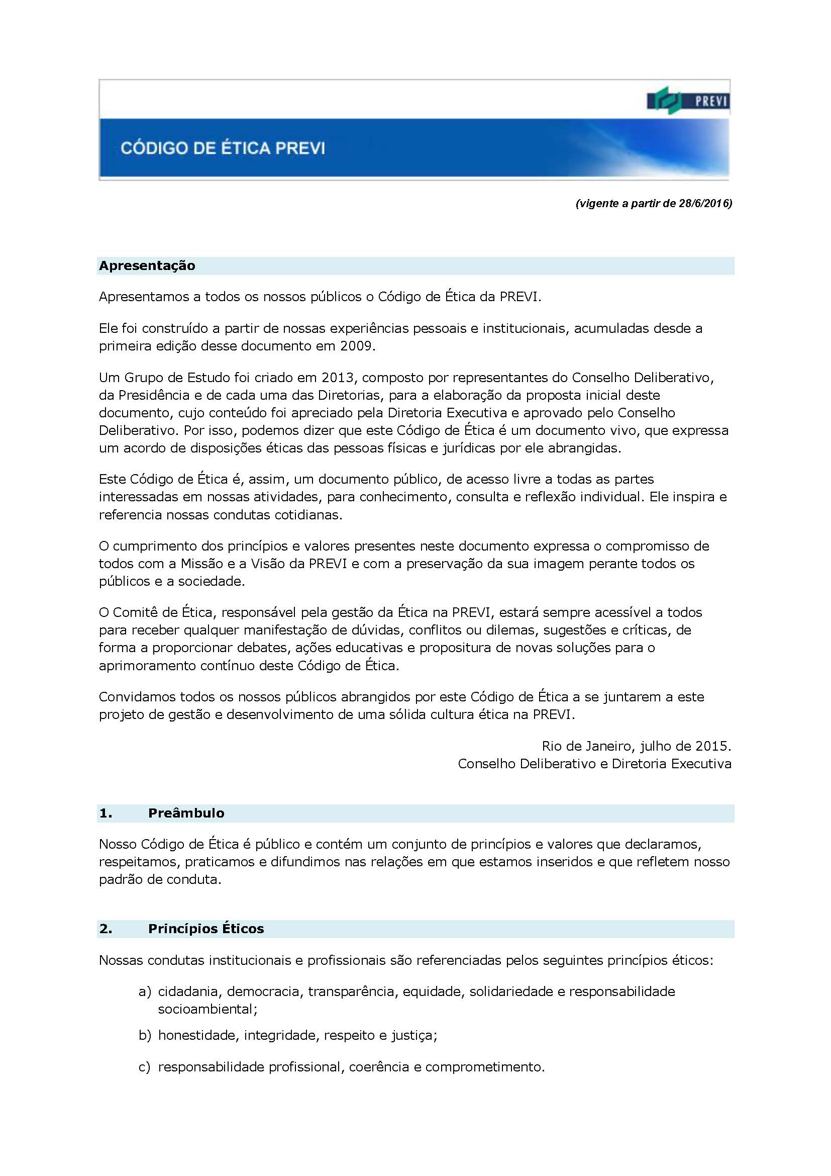 codigo etica previ 2016