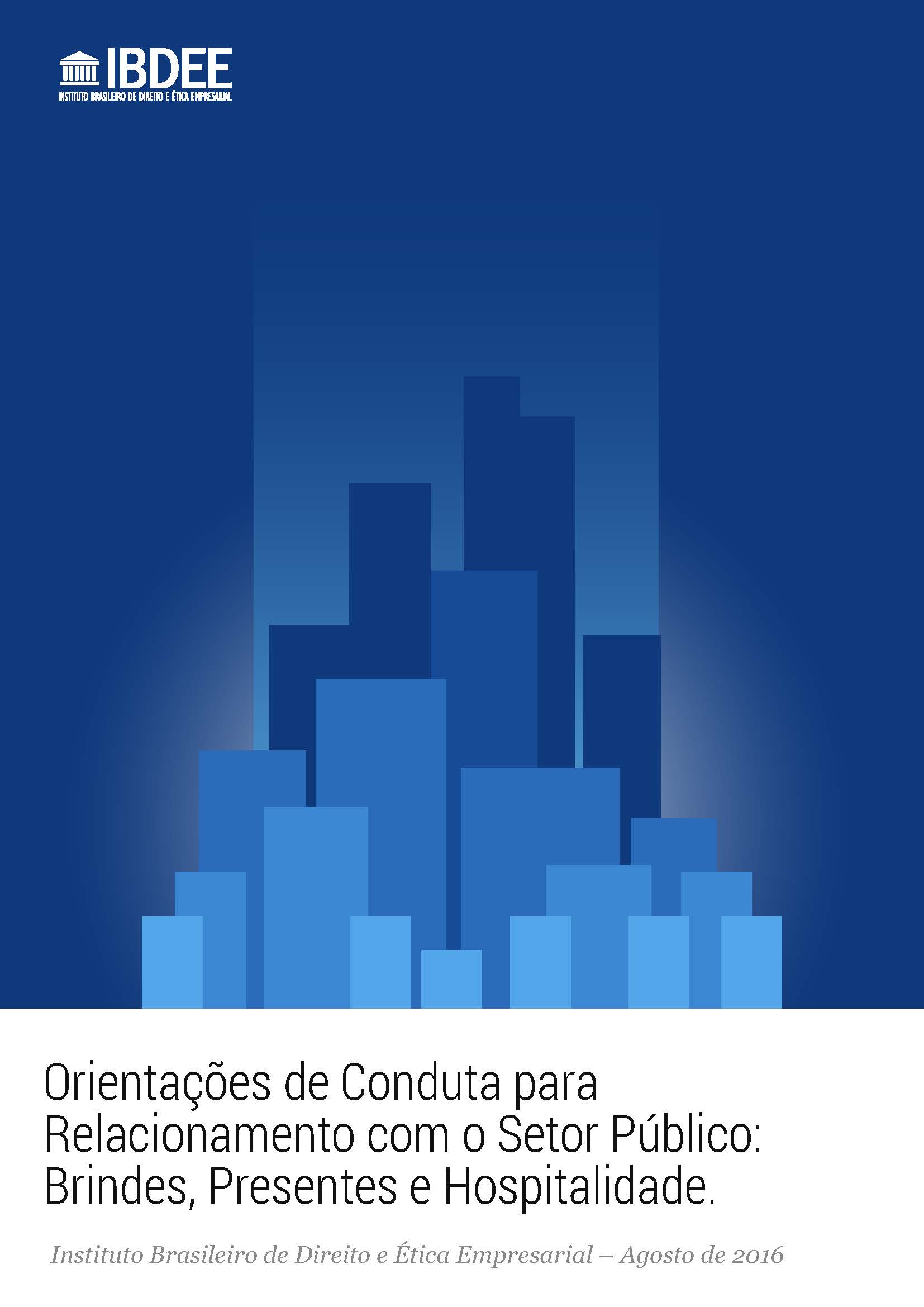 ibdee regras de conduta setor publico agosto 2016 capa