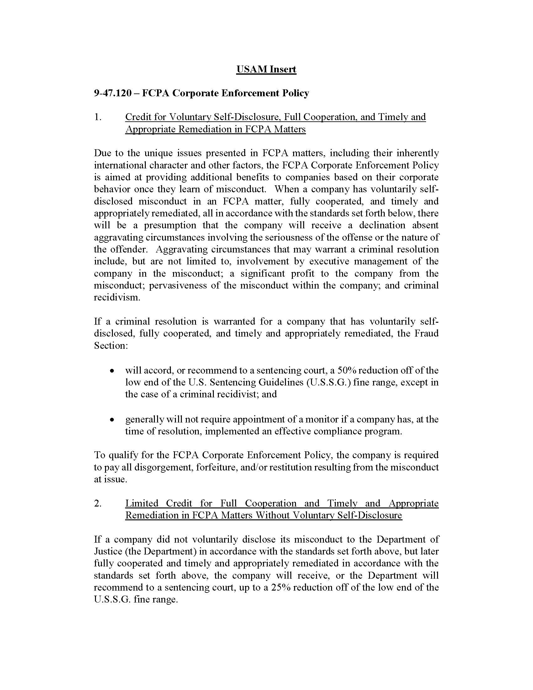 jpeg capa fcpa enforcement plan and guidance