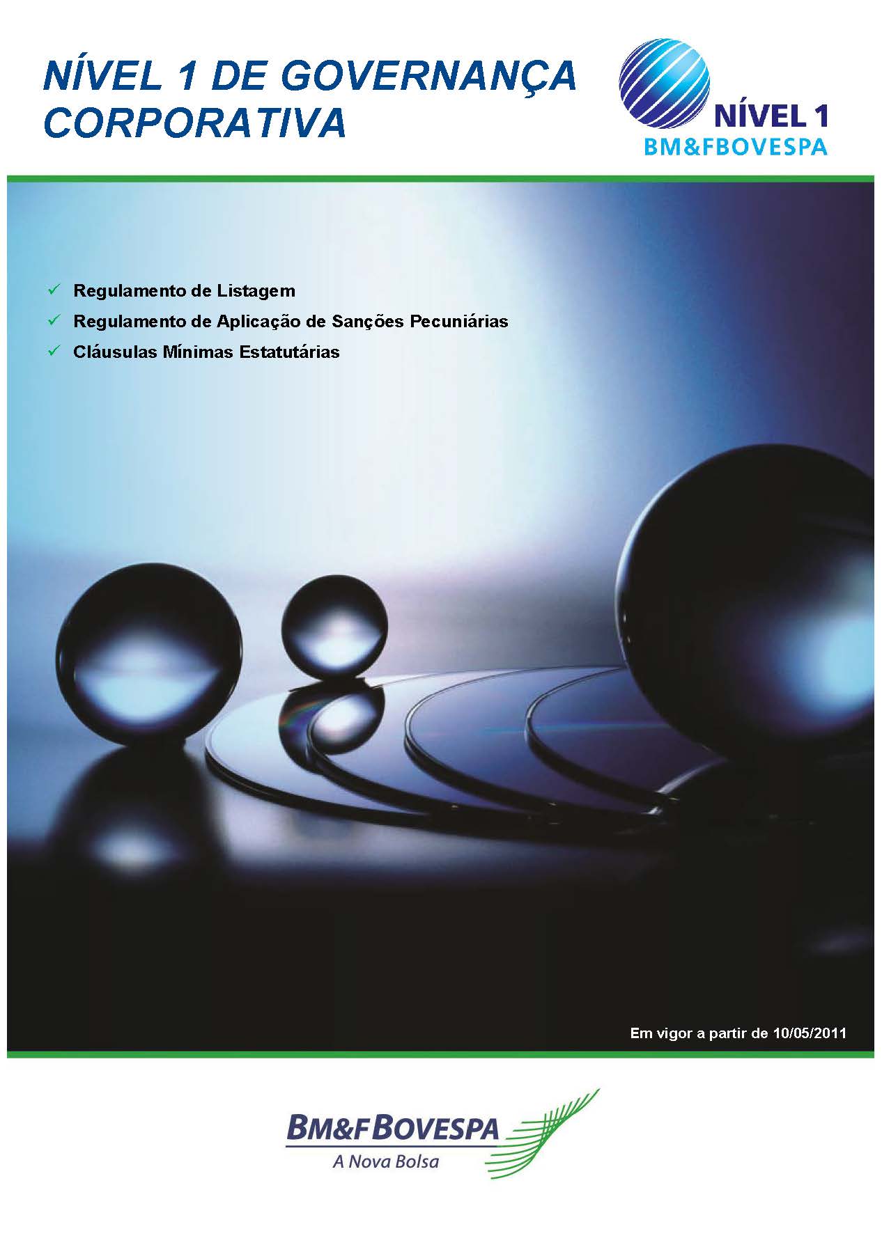 nivel 1 governança corporativa bmf bovespa