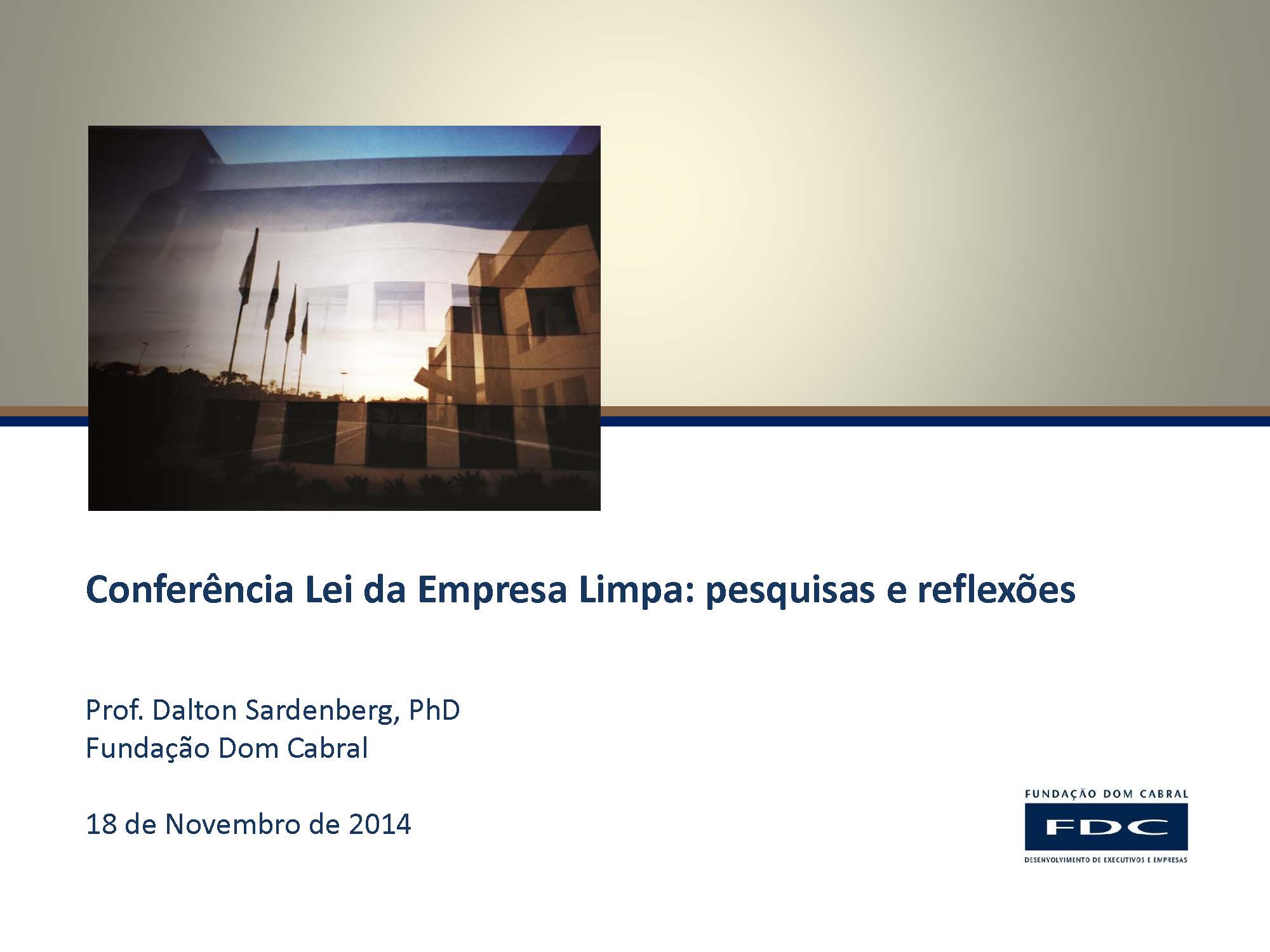 pesquisas reflexoes dalton sadenberg dom cabral