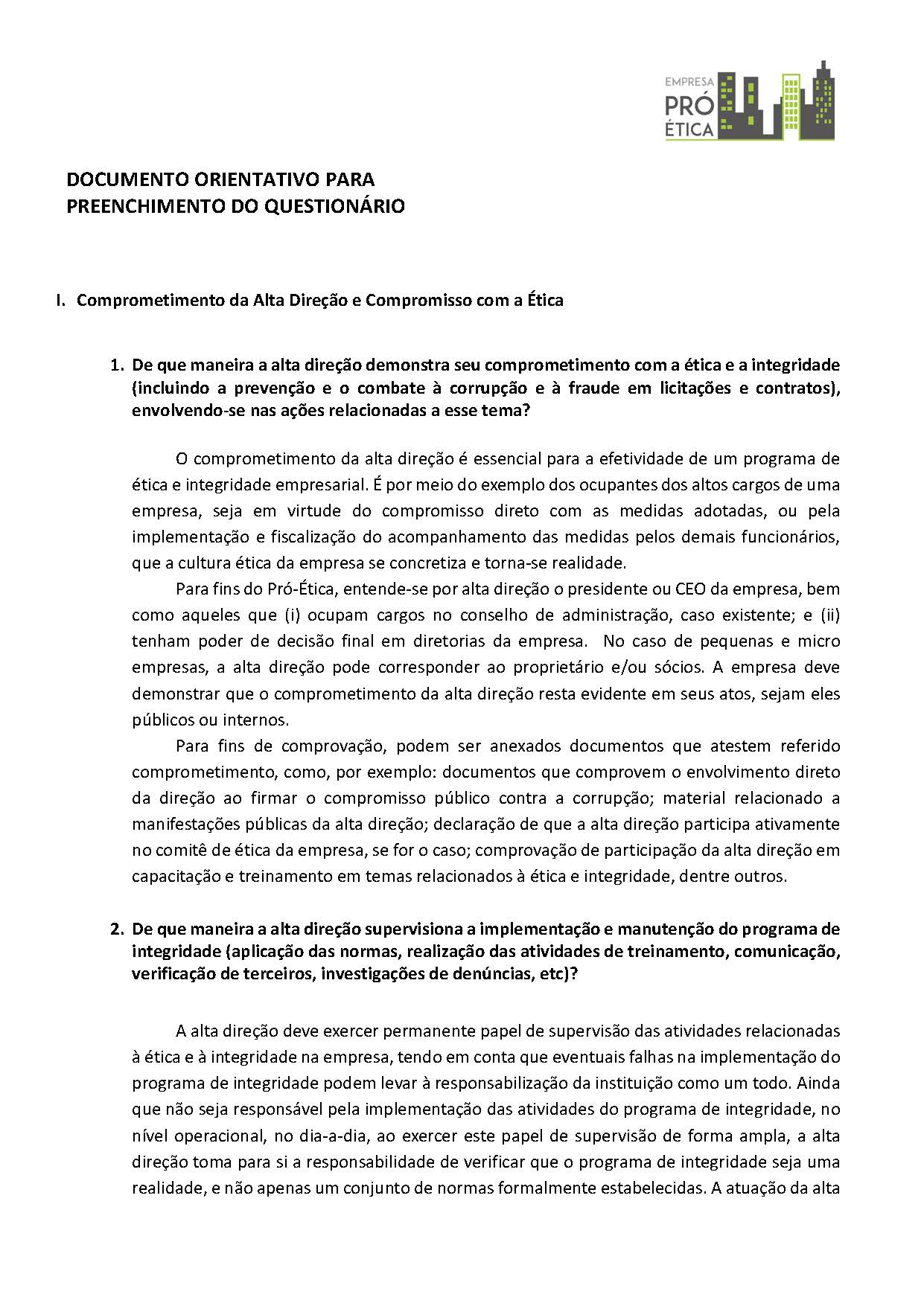 proetica documento orientado para preenchimento do questionario