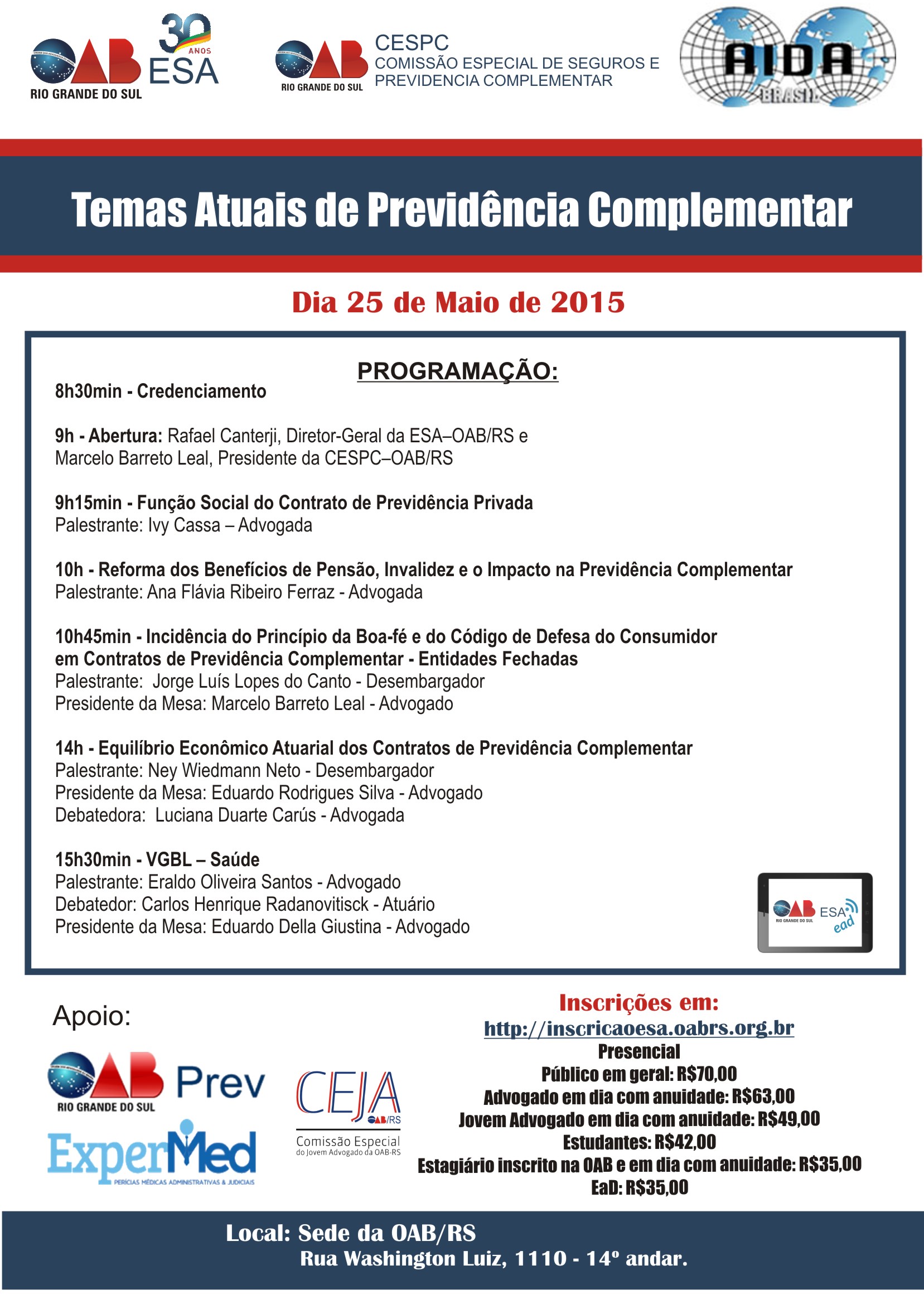 temas  atuais previdência complementar